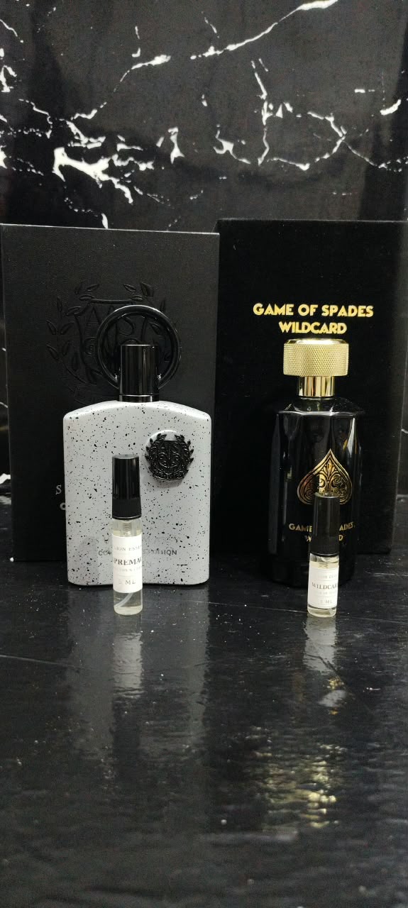 Decants preparados con cuidado
